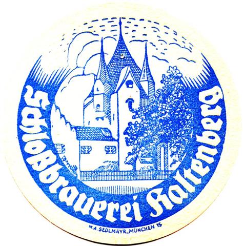 geltendorf ll-by kalten rund 1a (215-schloßbrauerei-blau)